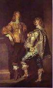 Anthony Van Dyck Portrait of Lord John Stuart and his brother Lord Bernard Stuart oil painting